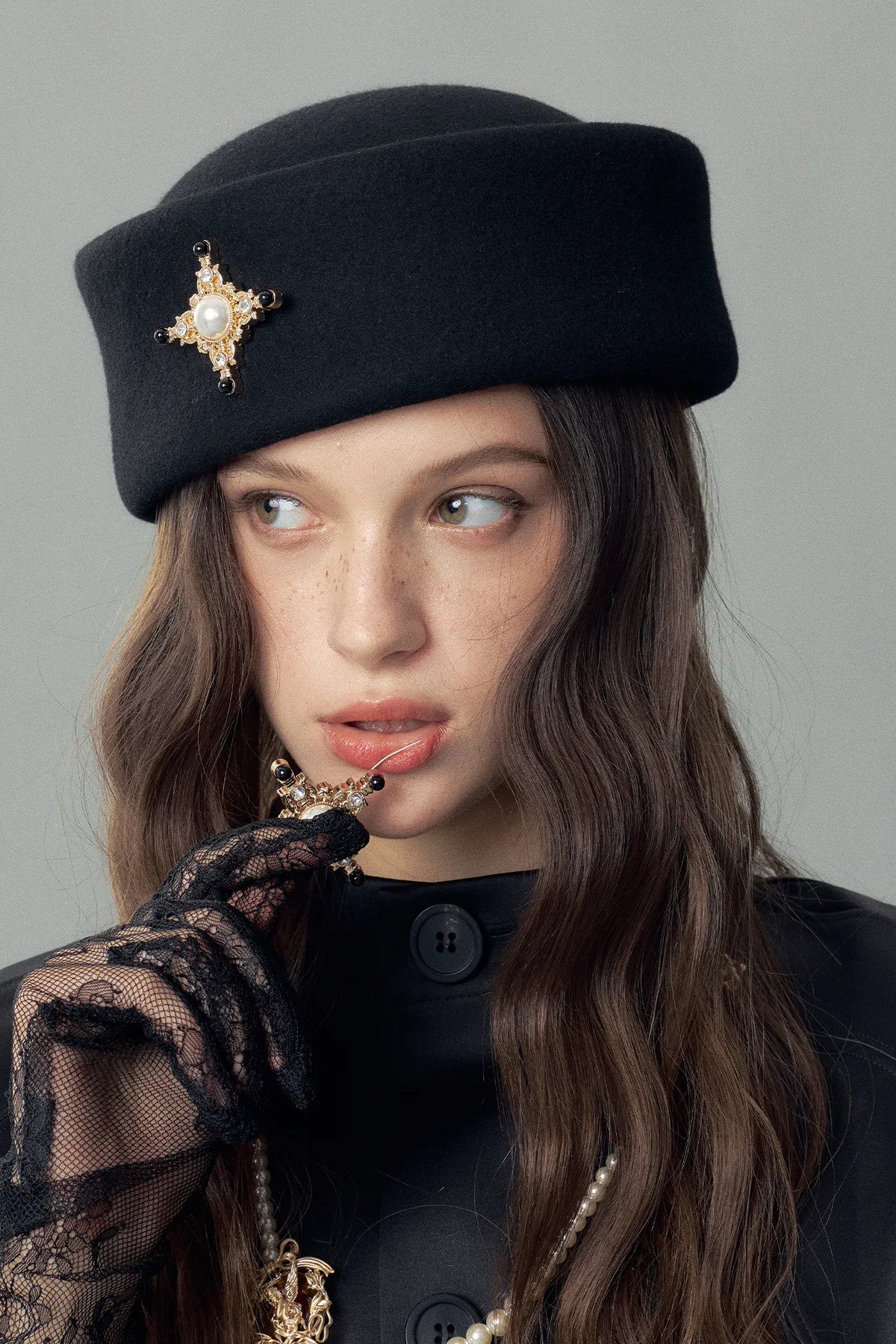 Australian Wool Pillbox Hat