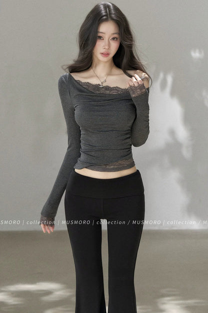 Lace Off-Shoulder Top