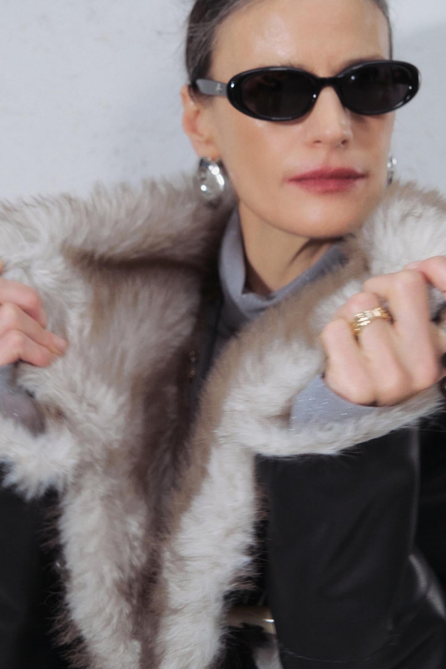 Vintage Patchwork Leather Jacket