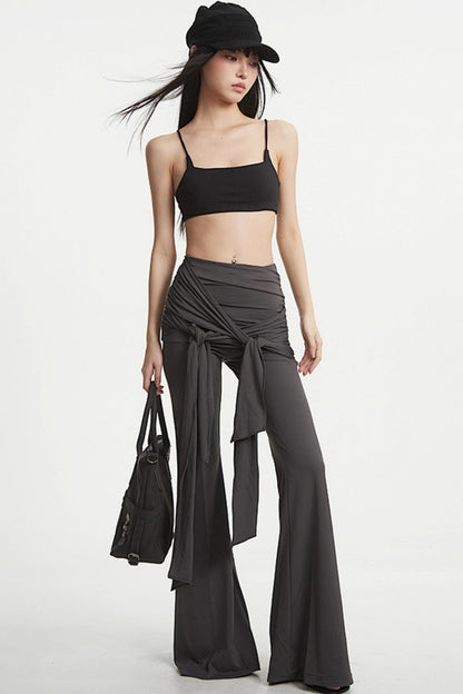 Strappy Flared Pants