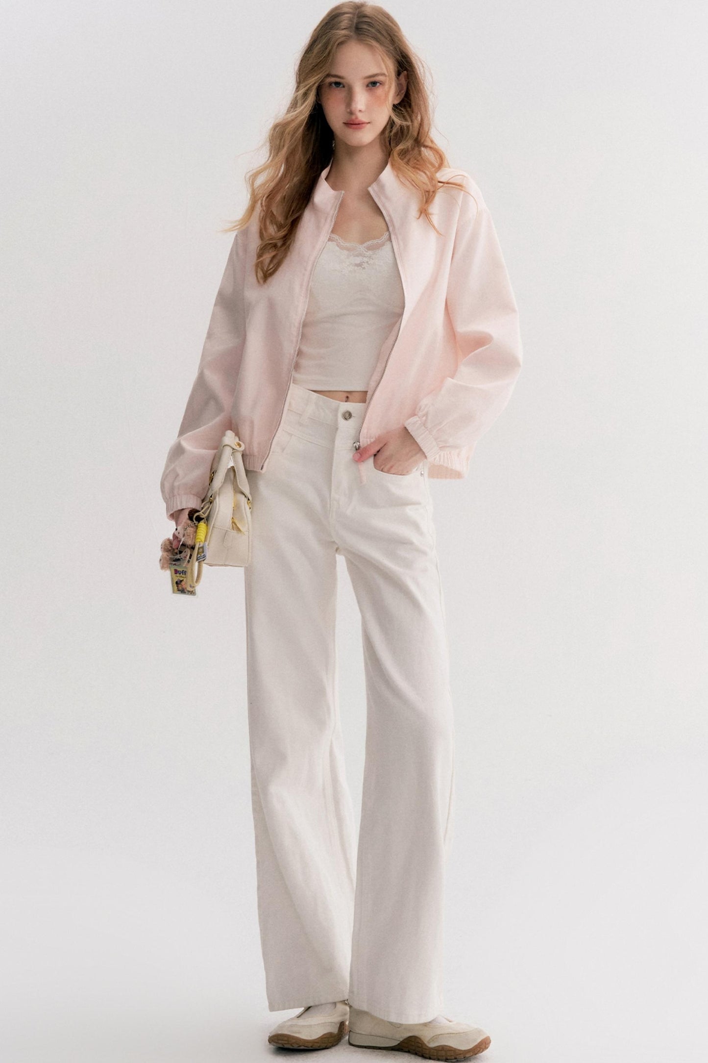 Stand Collar Loose Jacket