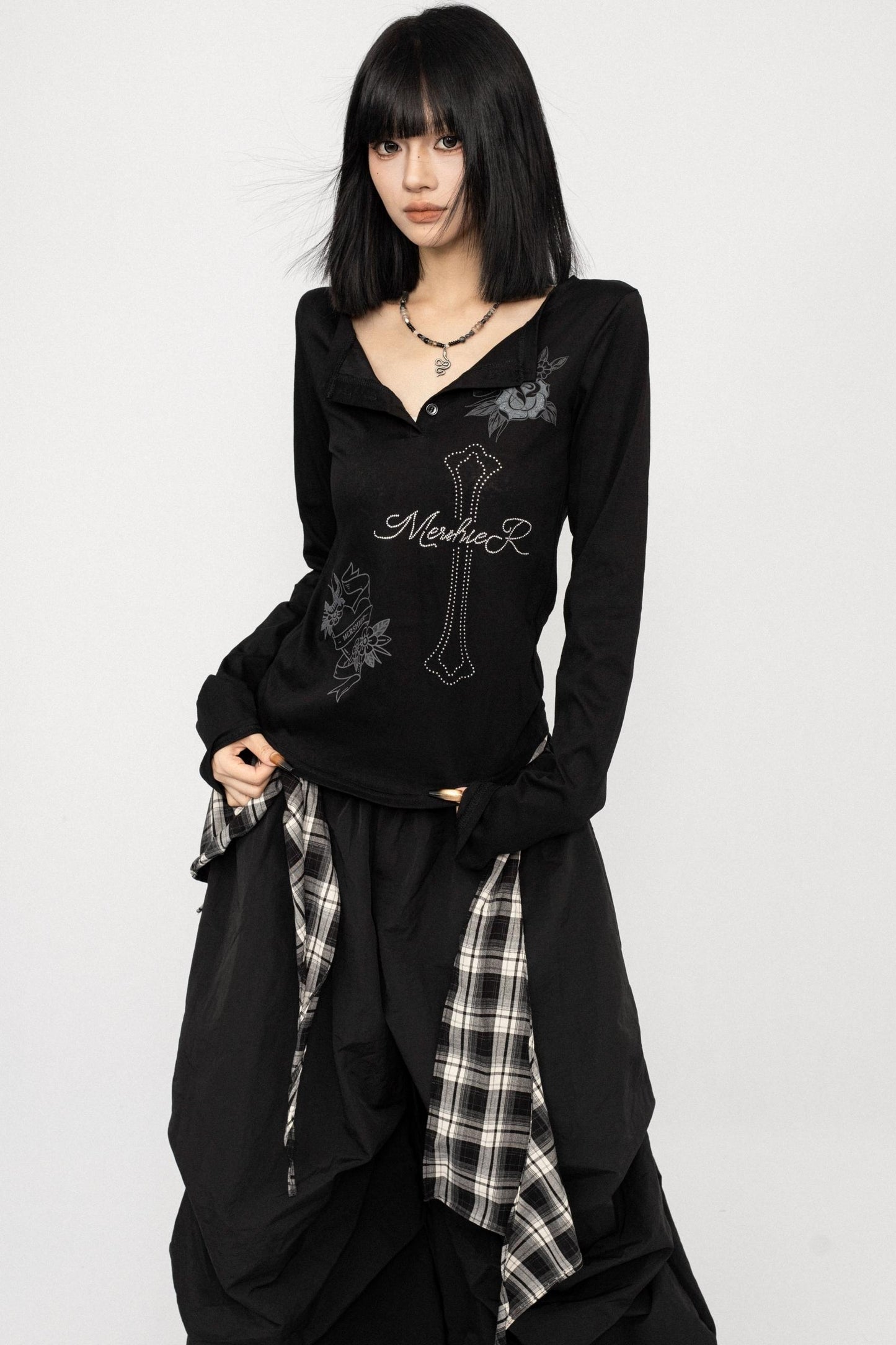 Autumn Retro Long Sleeve Tee