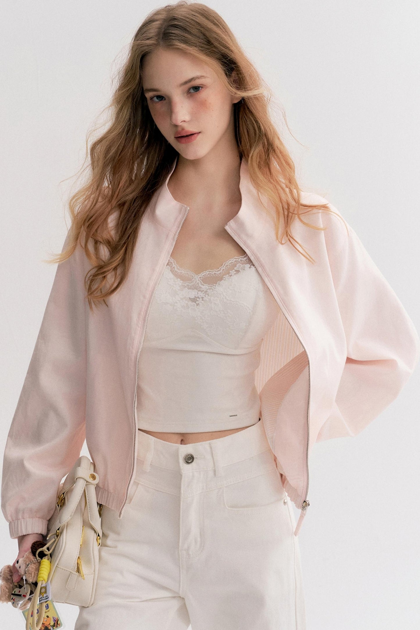 Stand Collar Loose Jacket