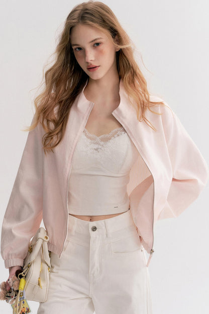 Stand Collar Loose Jacket