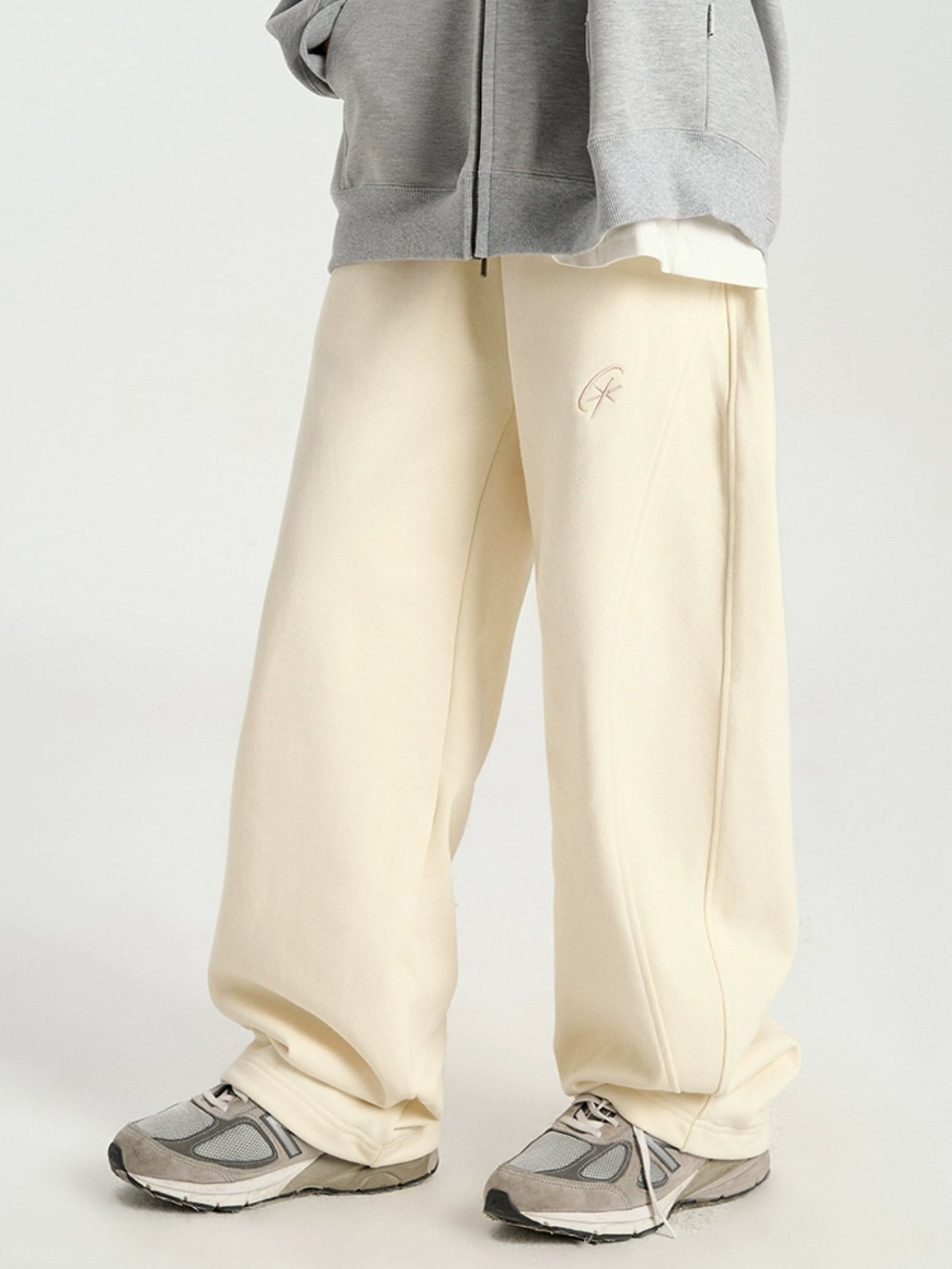 Versatile Stitched Sweat Pants