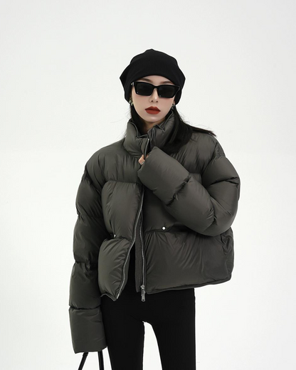 High Neck Volume Down Jacket