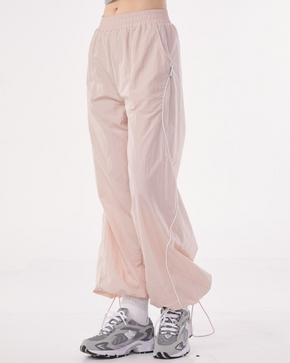 Side Wave Line Nylon Pants