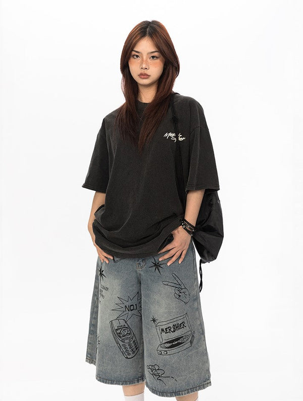 Round Neck Big T-Shirt