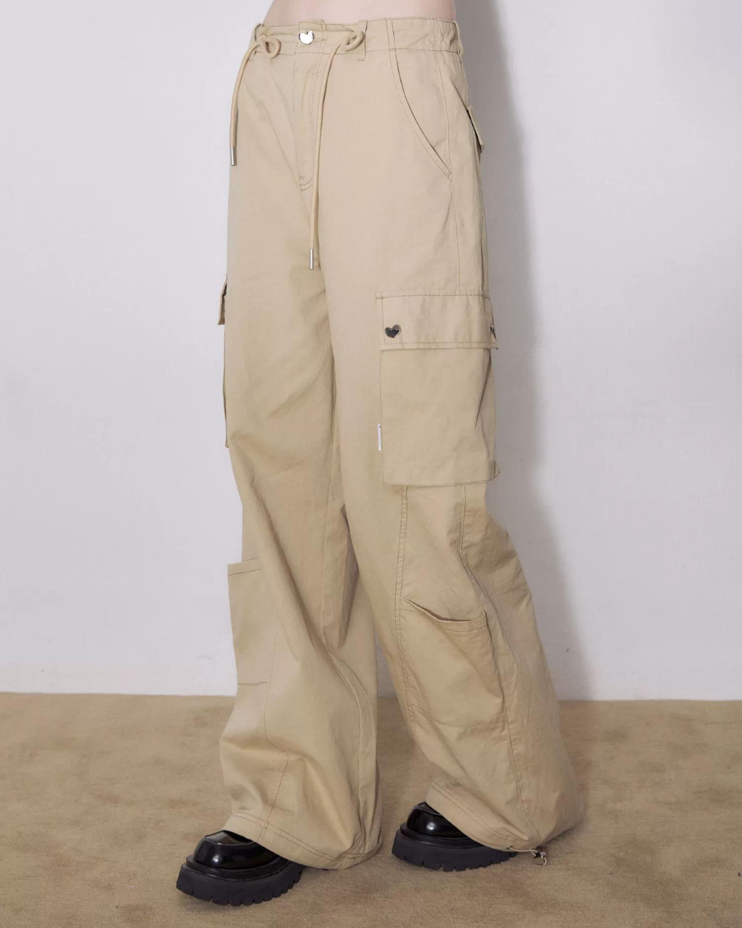 Girly Basic Cargo Pants