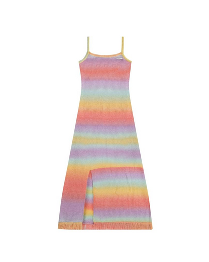 Rainbow Slim Fit Dress