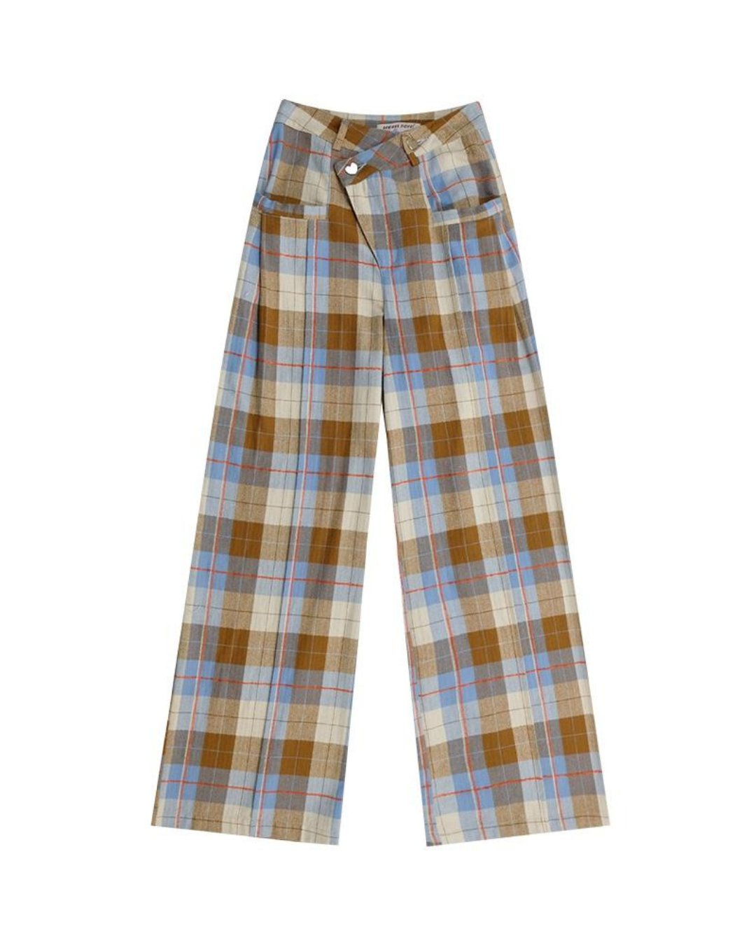 Plaid Casual Pants