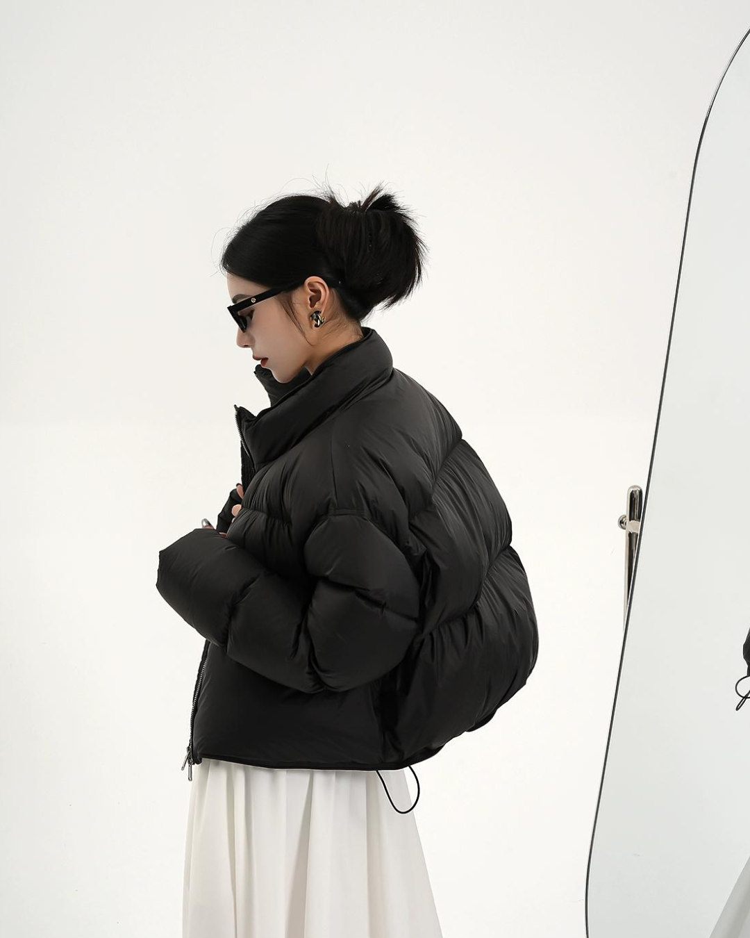 High Neck Volume Down Jacket