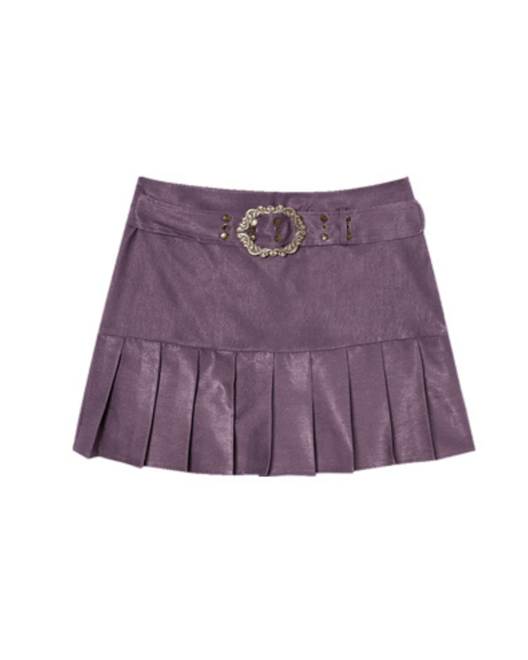 Retro A Line Pleated Skirt