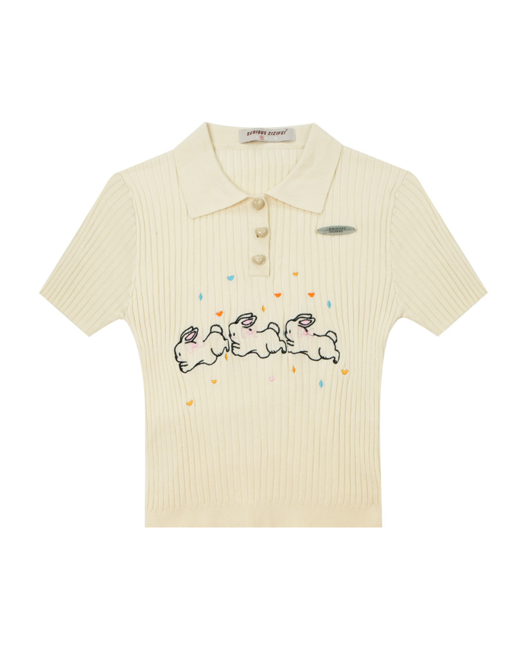 Rabbit Polo Knit Shirt