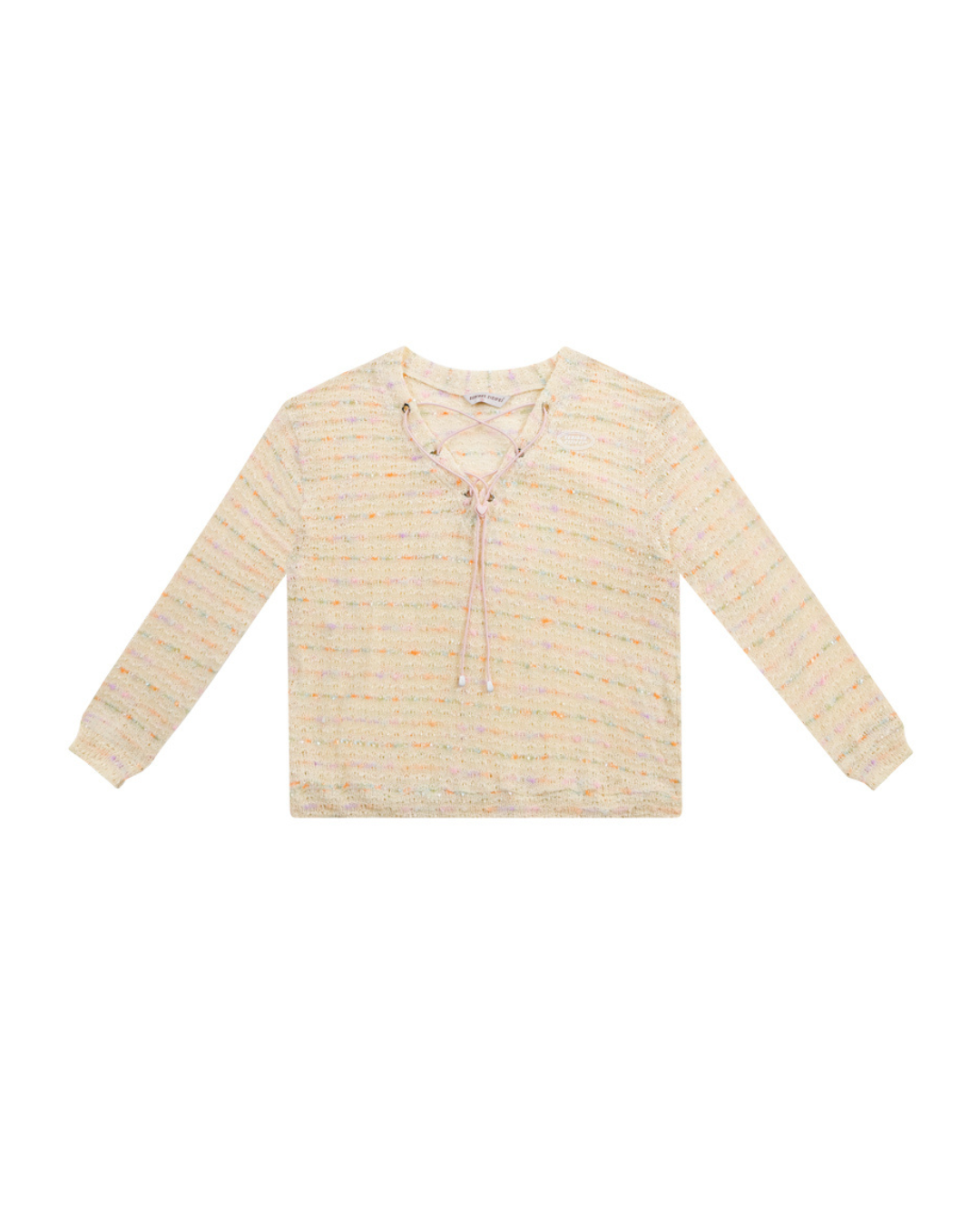 Retro Apricot Pullover