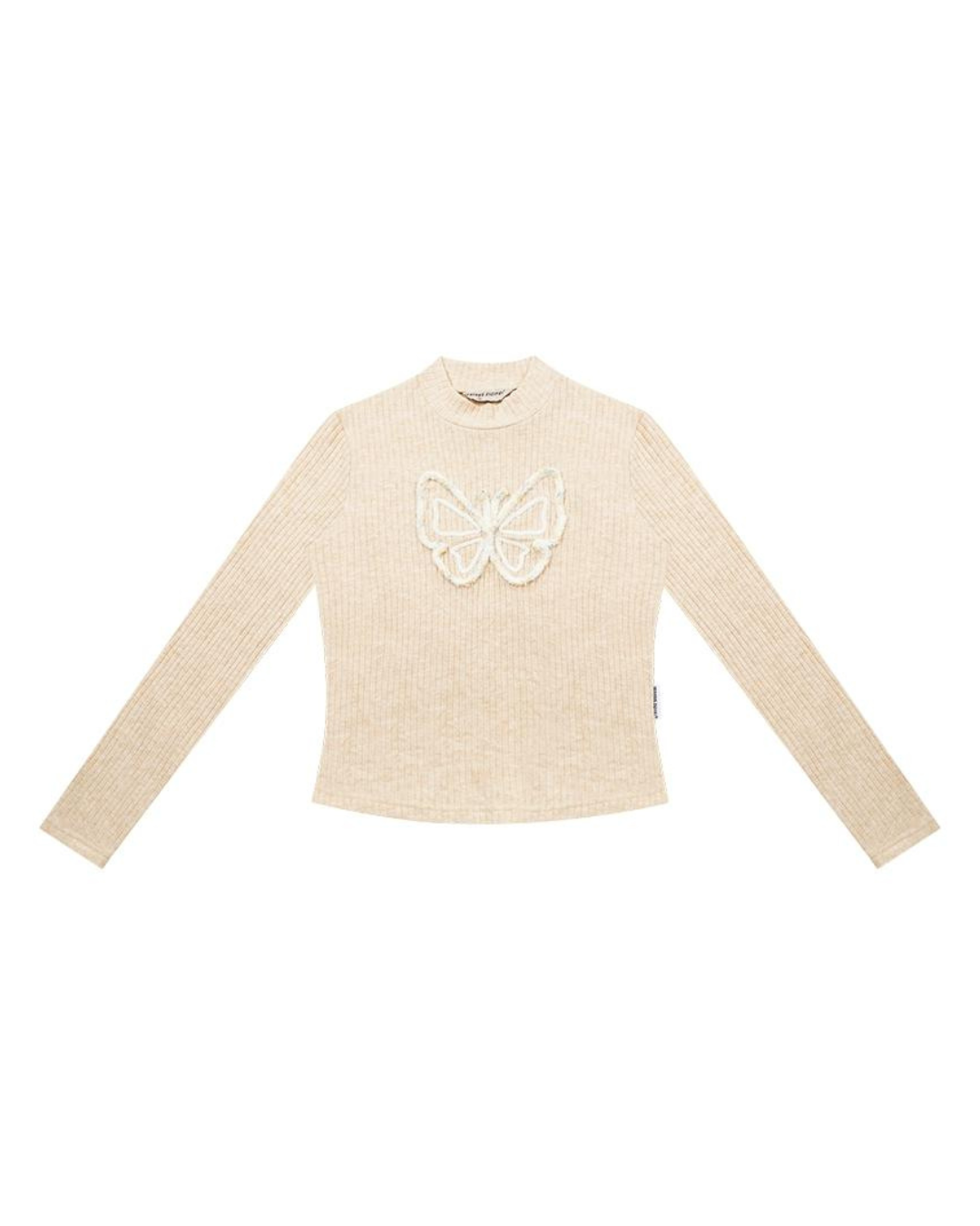 Butterfly Half Turtleneck Slim Knit