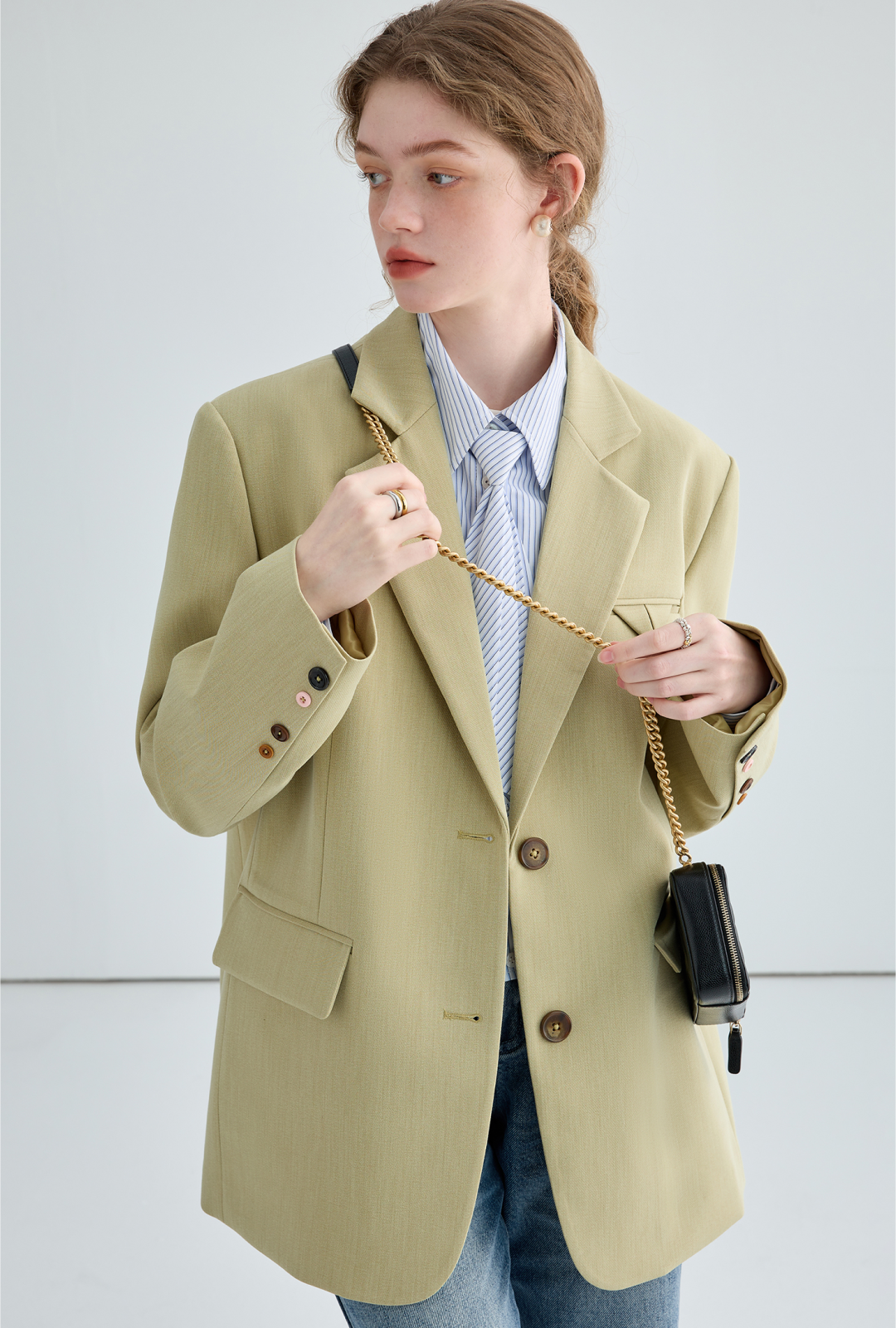 Oversize Single Spring Jacket