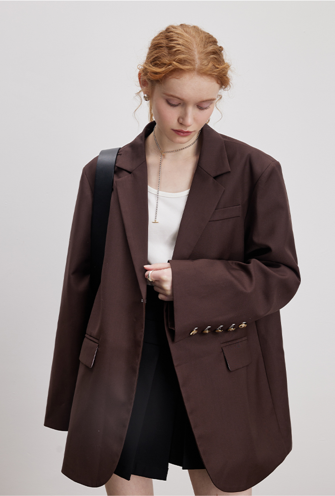 Loose Silhouette Single Jacket