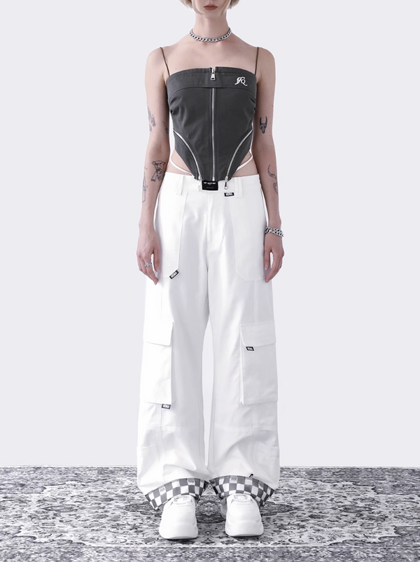 American Street Style Straight Pants