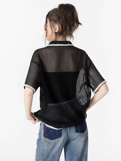 American Retro Mesh Shirt