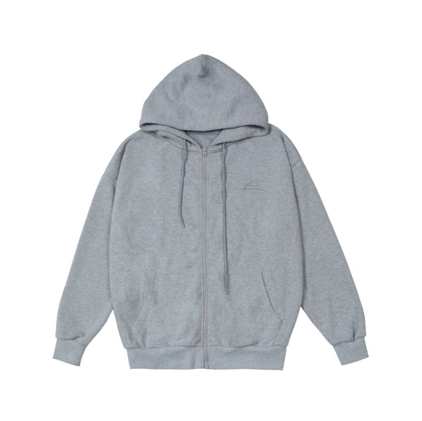 zip-up hoodie