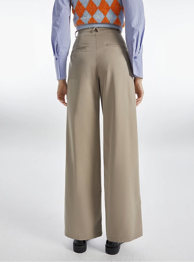 High-end casual wide pants