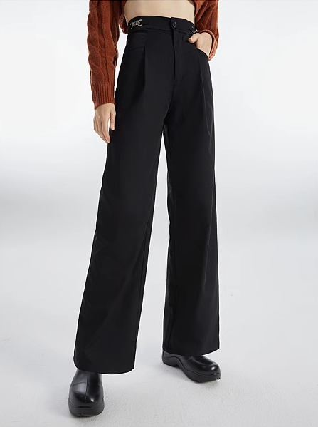 High-end casual wide pants