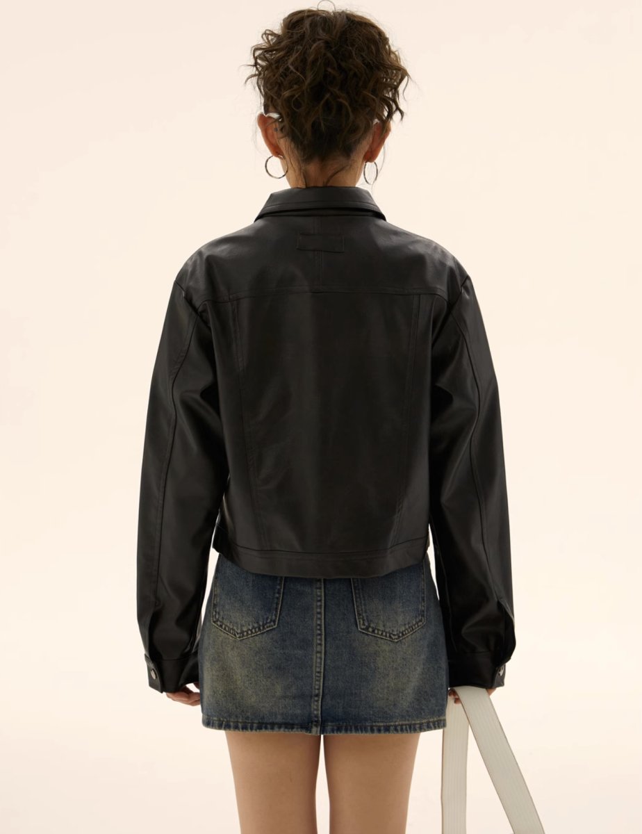 American Retro Leather Jacket