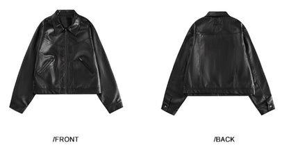 American Retro Leather Jacket