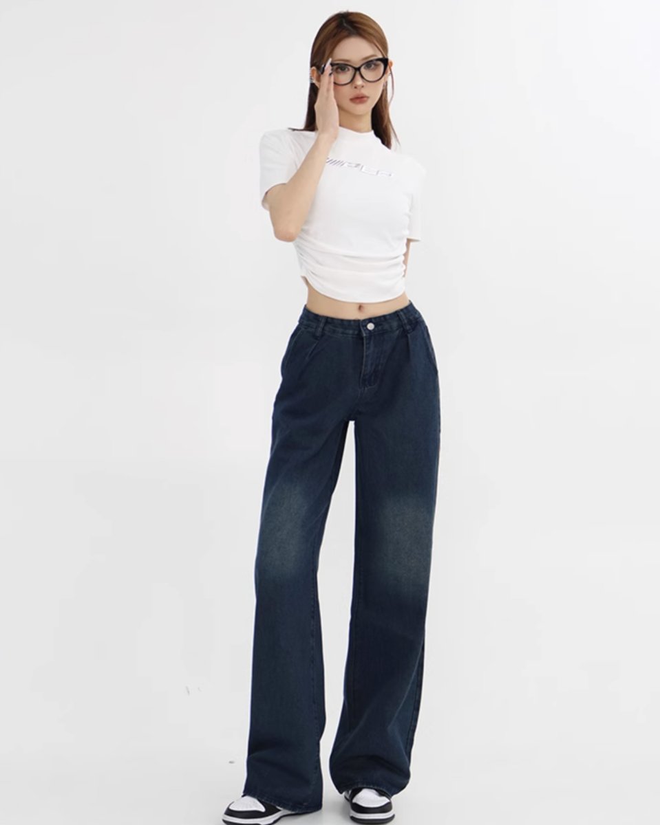 Retro Straight Jeans