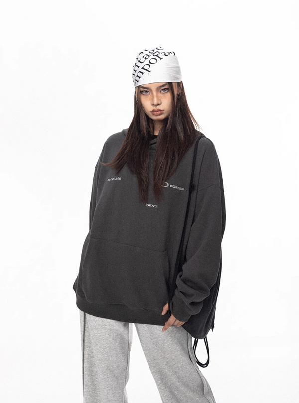 American Retro Silver Multi-design Hoodie