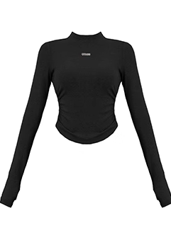 Souffle American Slim Turtleneck Top