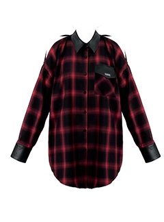 American Retro Check Mode Shirt