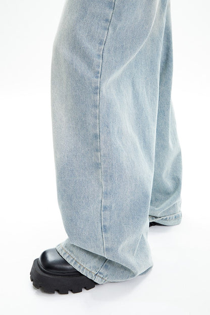 Blue Gradient Denim Trousers