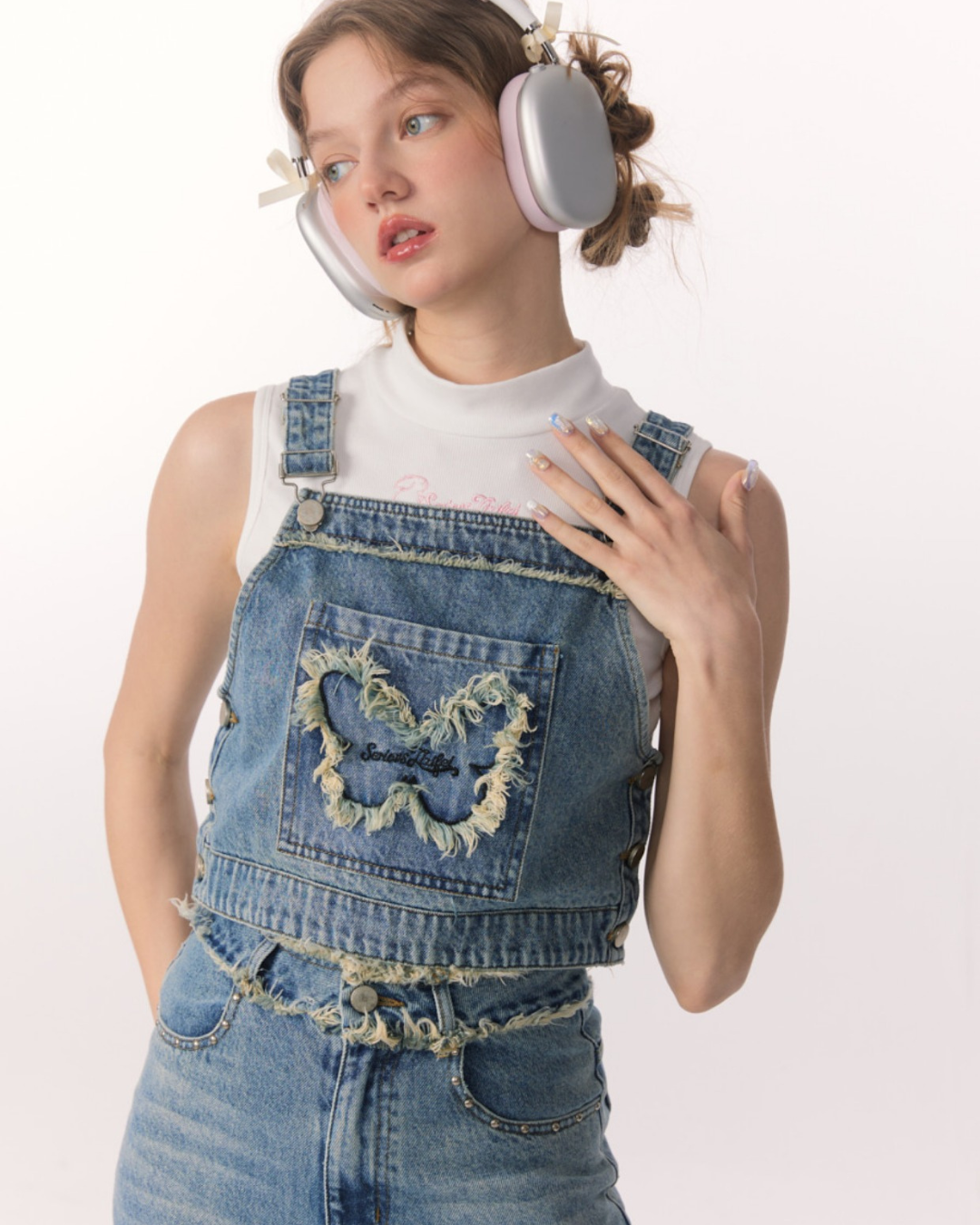 Denim Overalls