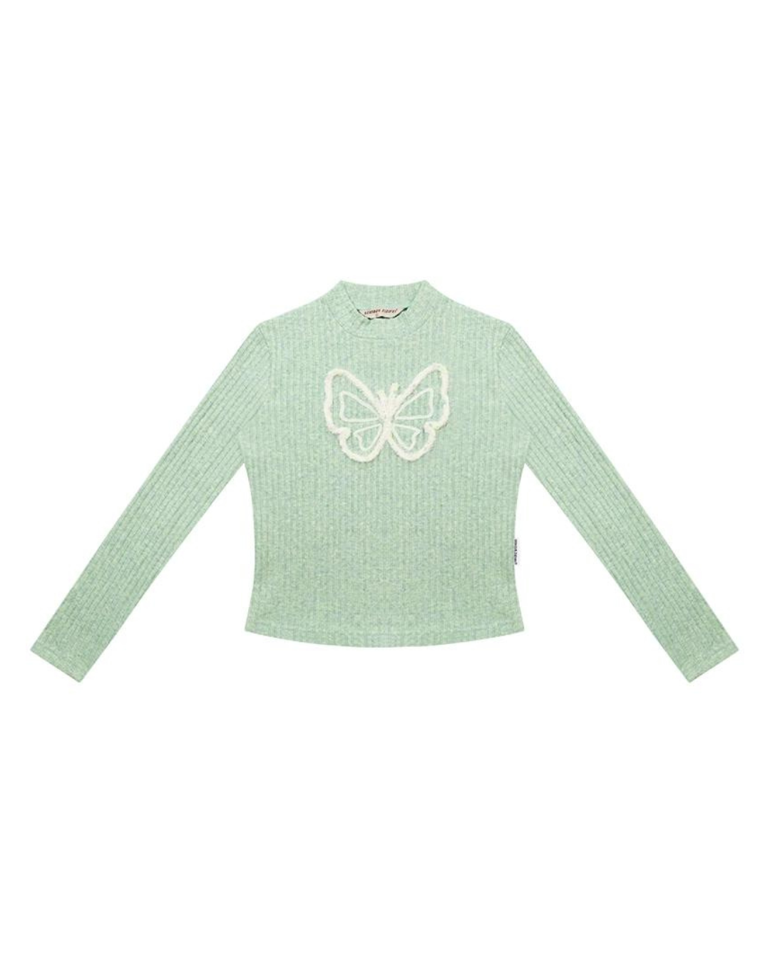 Butterfly Half Turtleneck Slim Knit