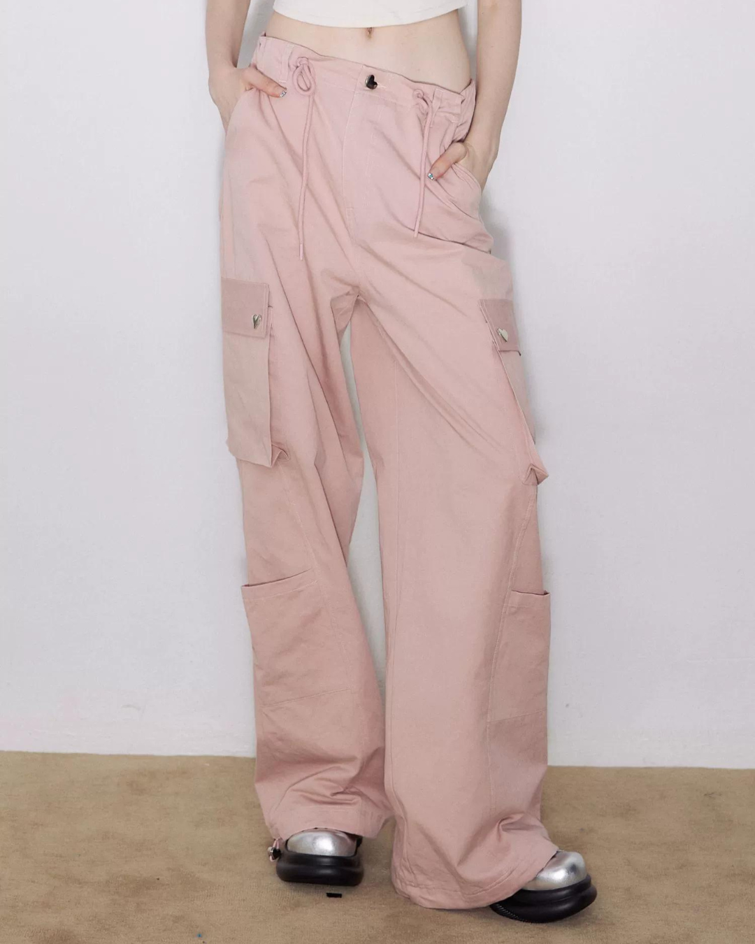 Girly Basic Cargo Pants