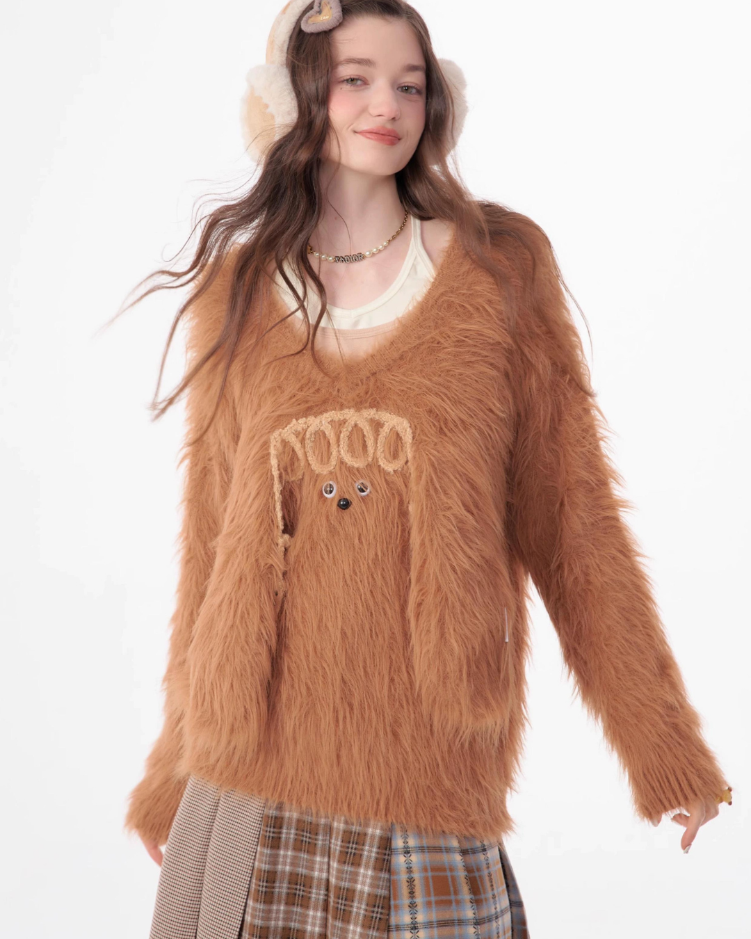 Dog Loose Fur Knit