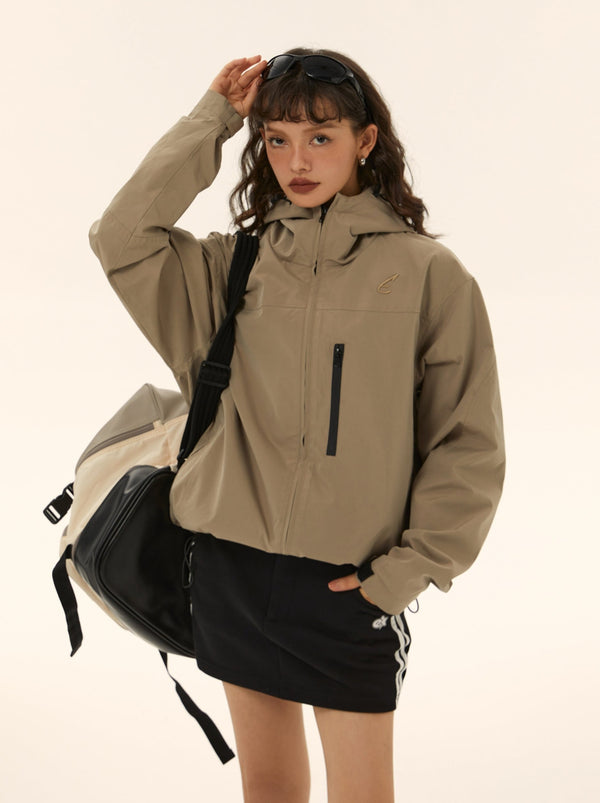 Wide Design Outdoor Zip Jacket
