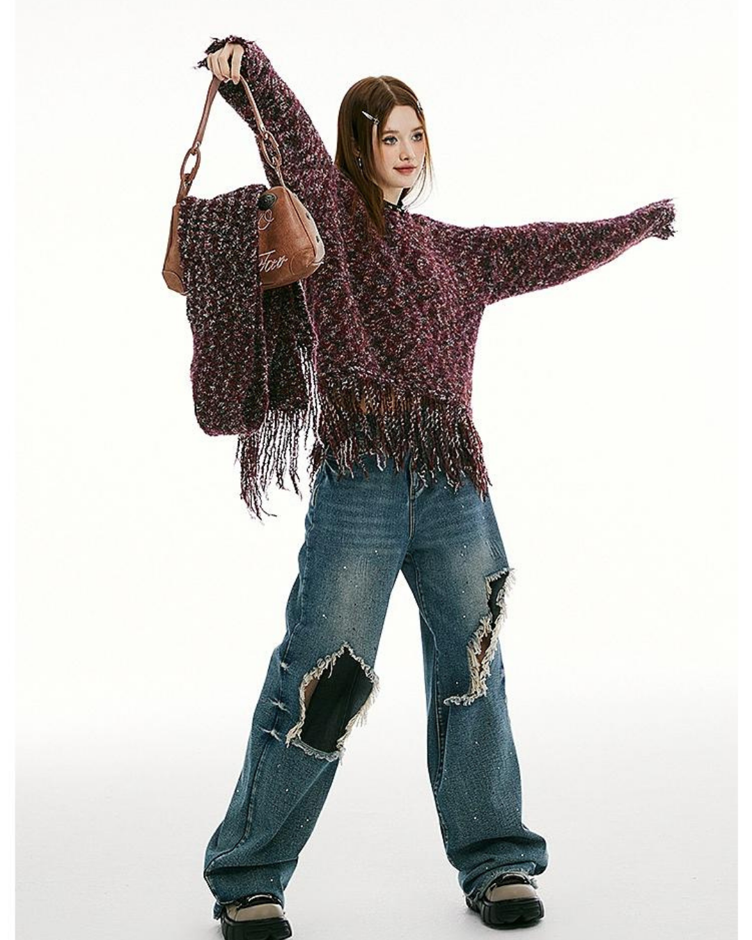 American Fringe Knit