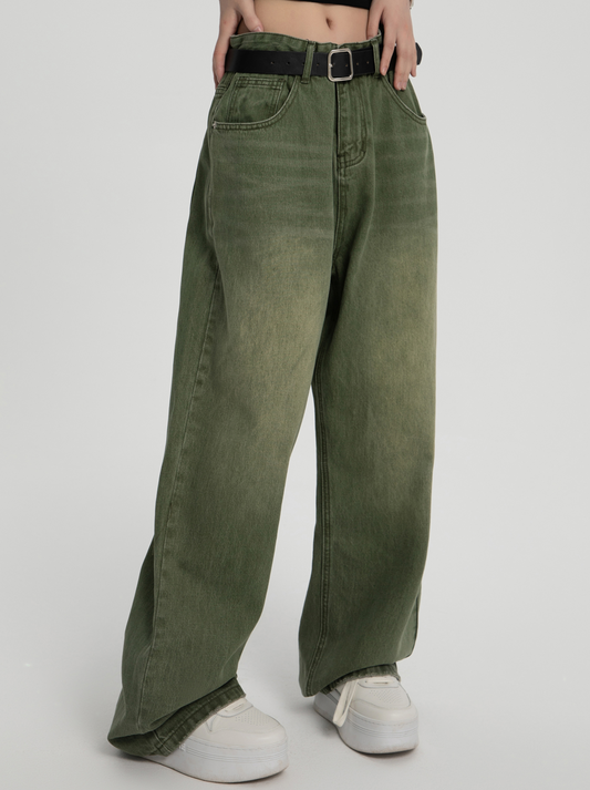 Vintage Loose Straight Wide Jeans