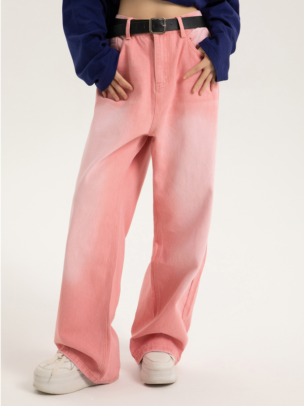 Vintage Loose Straight Wide Jeans