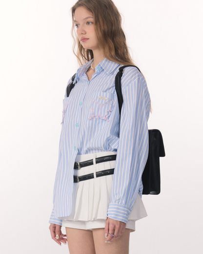 Butterfly Stripe Shirt