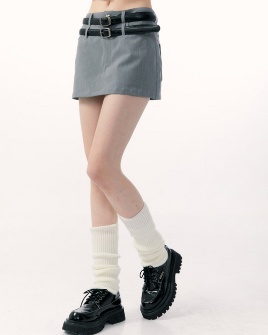 Waist Mini Skirt