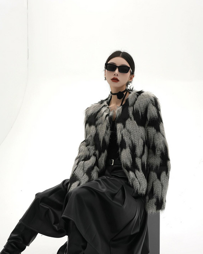 Modern Fur Jacket