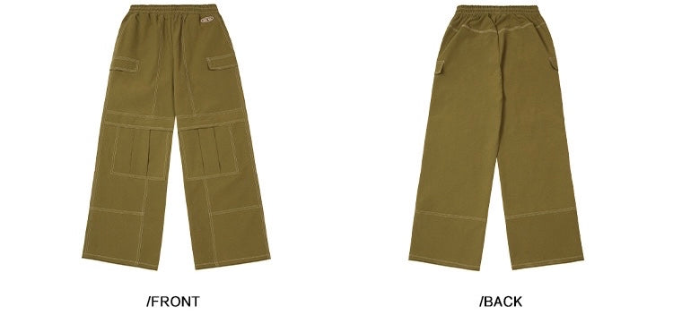 Loose Straight Cargo Pants