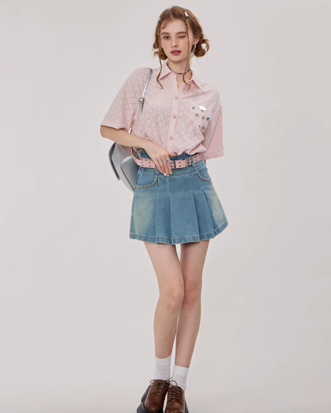 French Girly Diamond Shirt