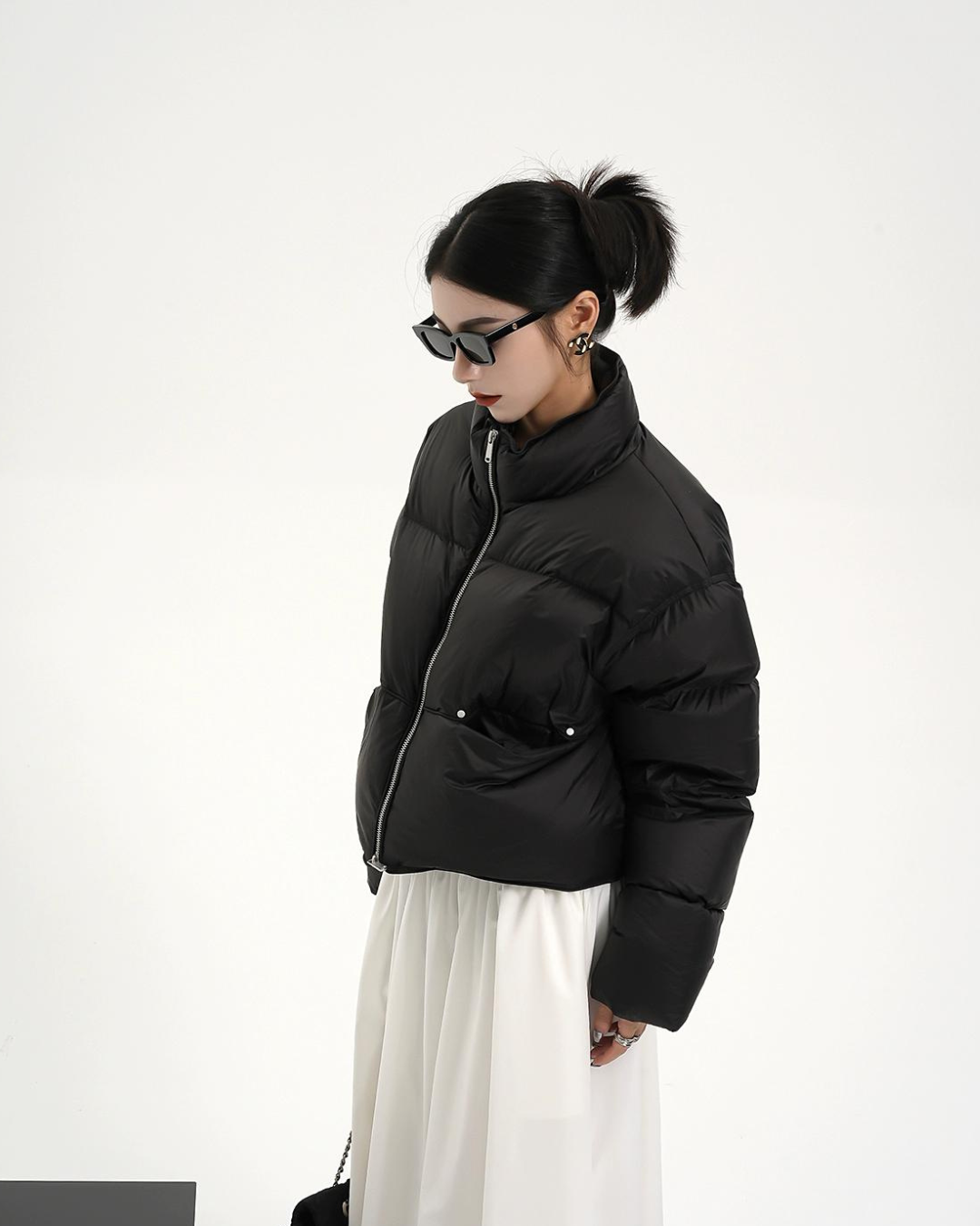 High Neck Volume Down Jacket