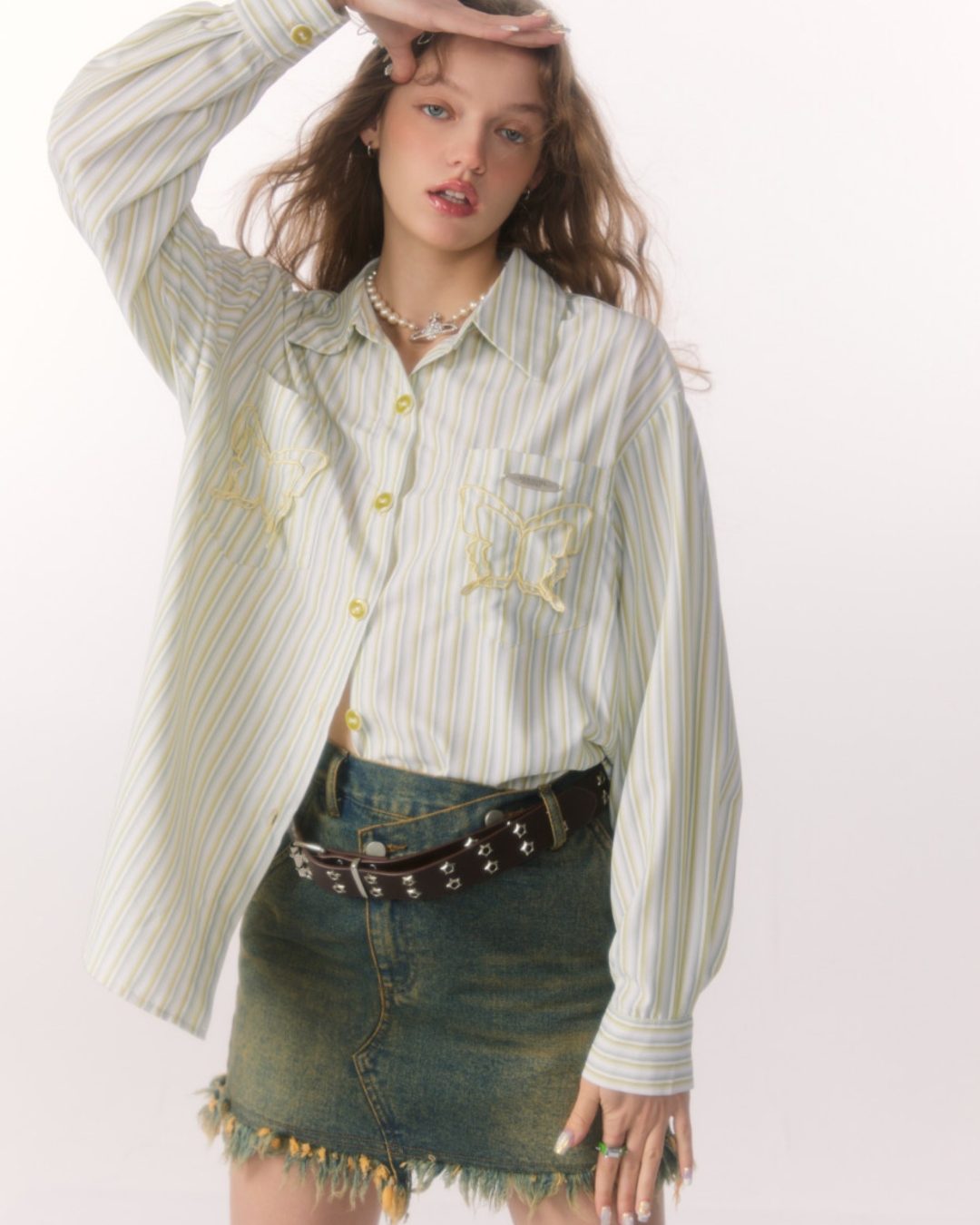 Butterfly Stripe Shirt