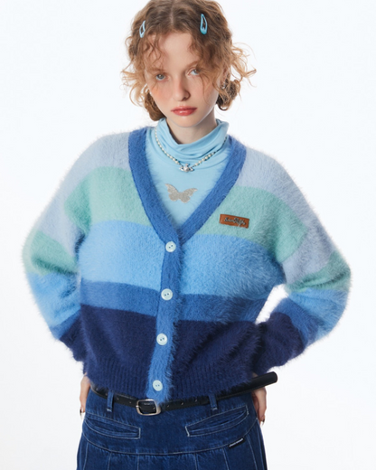 Soft Stitching Short-changing Sweater